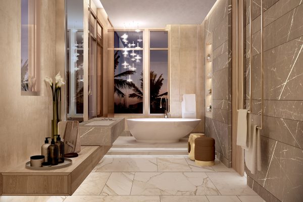 Palm Villas_Interior Visual_Master Bathroom 01