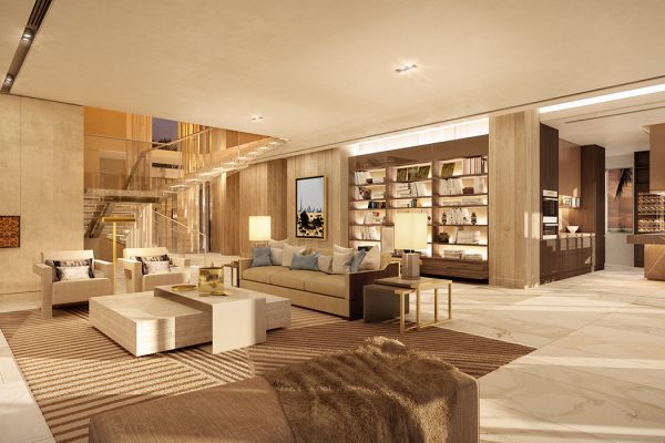 Palm Villas_Interior Visuals_Living Room