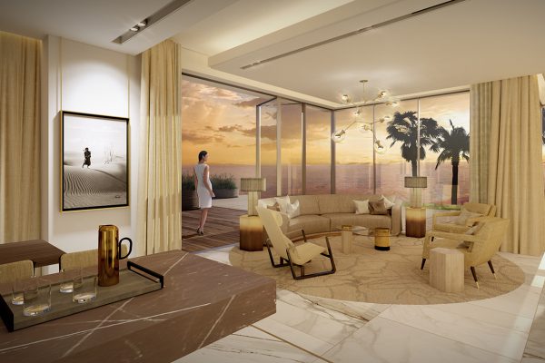 Palm Villas_Interior Visuals_Sitting Room